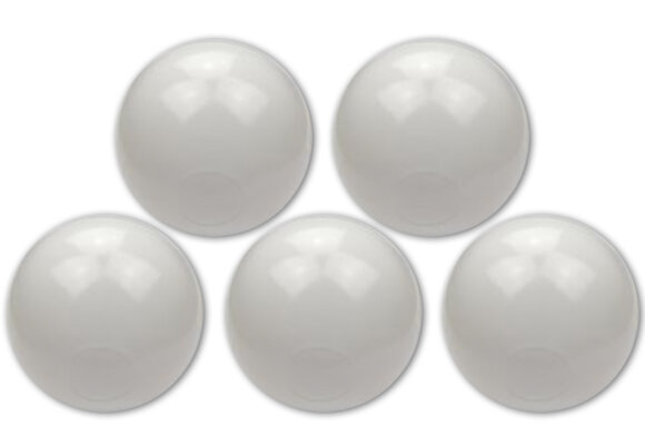 Ballenbak ballen wit (70mm) 100 stuks