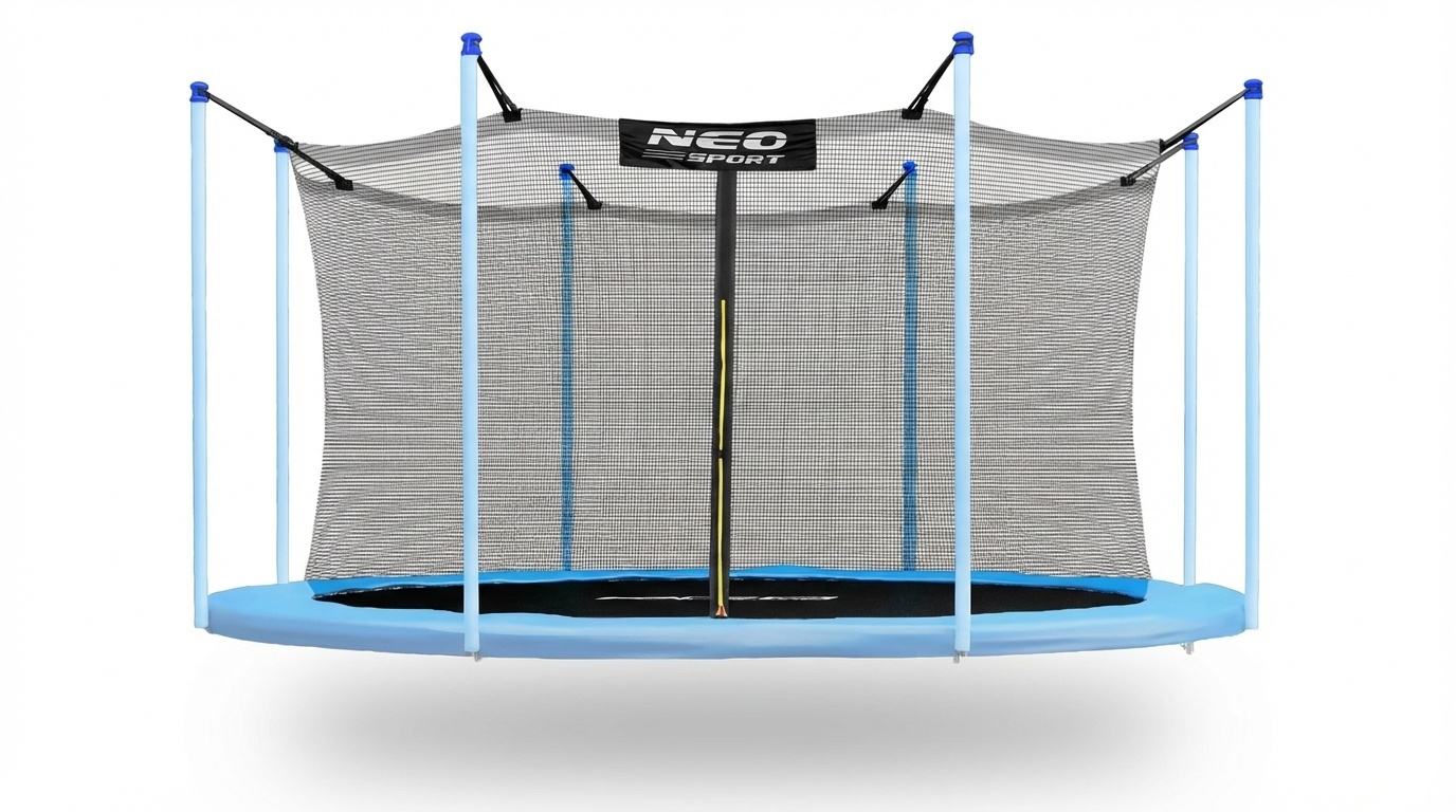 Trampoline net - 374cm 12ft binnerand - 6 openingen