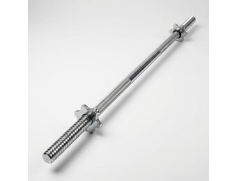 Halterstang  recht - 120 cm - met schroefklemmen - tot 120 kg