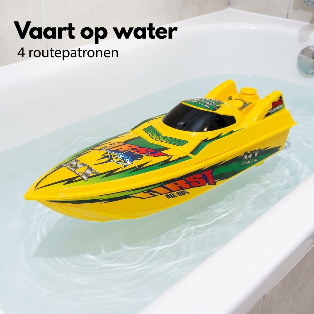 RC speelgoedboot - badkuip speelgoedboot - 39 x 12 x 11 cm