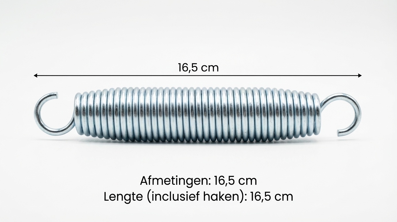 Trampoline veren 16,5 cm (72st)