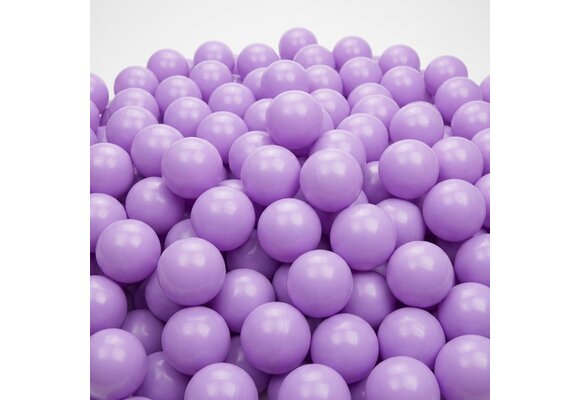Ballenbak ballen licht paars (70mm) 1000 stuks