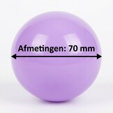 Ballenbak ballen licht paars (70mm) 1000 stuks