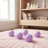 Ballenbak ballen licht paars (70mm) 1000 stuks