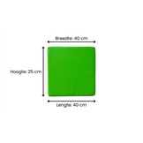 Foam blokken - soft play bouwblokken - 6 delig - multicolor