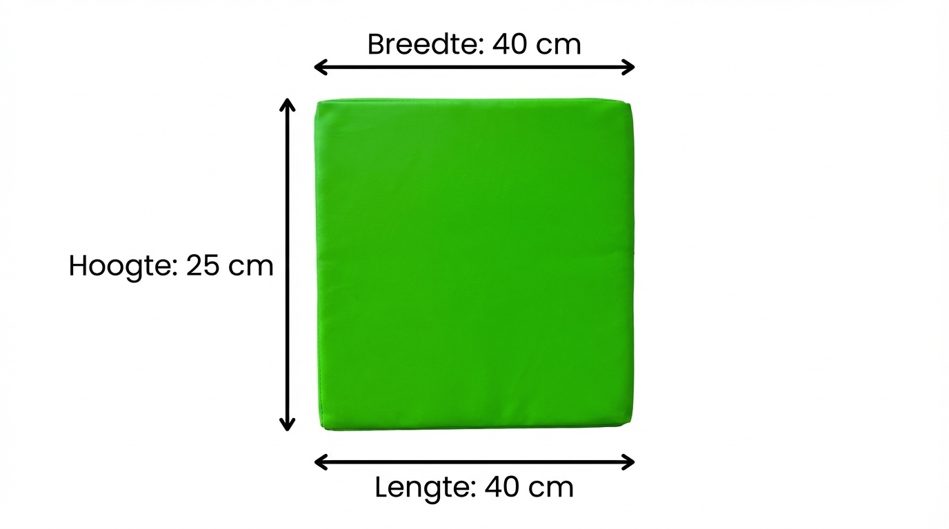 Foam blokken - soft play bouwblokken - 6 delig - multicolor