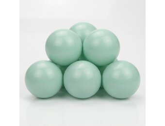 Ballenbak ballen licht mint (70mm) 100 stuks