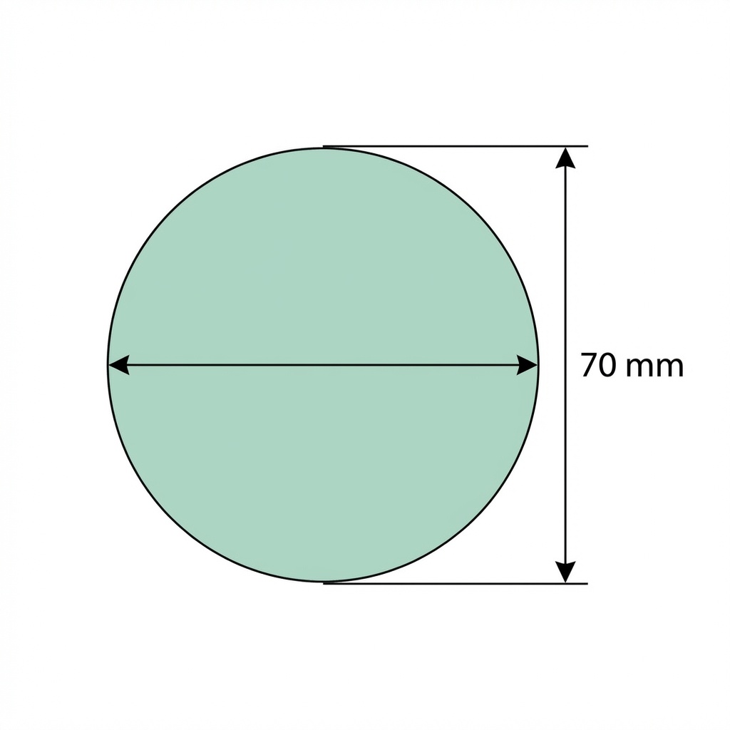 Ballenbak ballen licht mint (70mm) 100 stuks