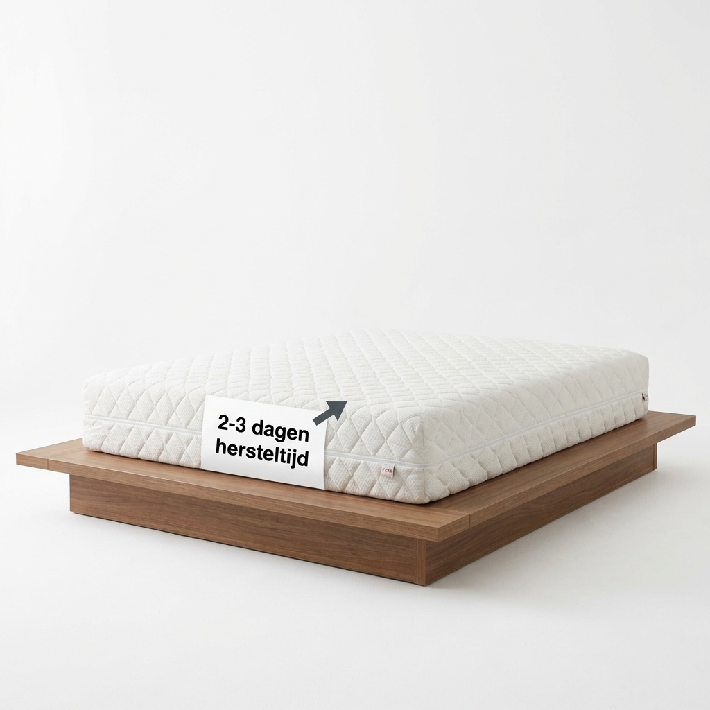 7 Zone Pocketvering Matras 200x200 x 19 cm thermoplastisch