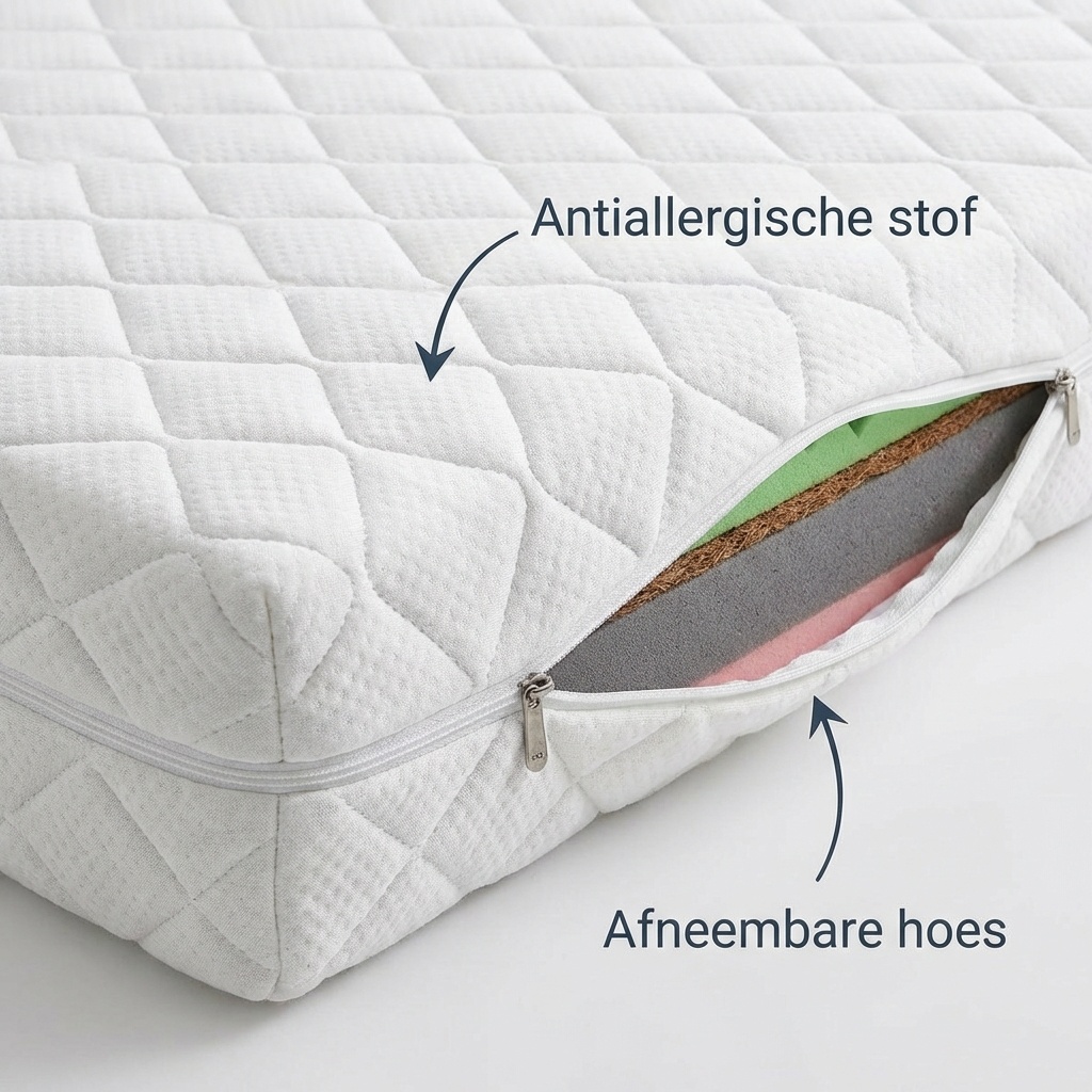 Geheugenmatras 22cm | 140x200 | H3/H4 | 7 Zones