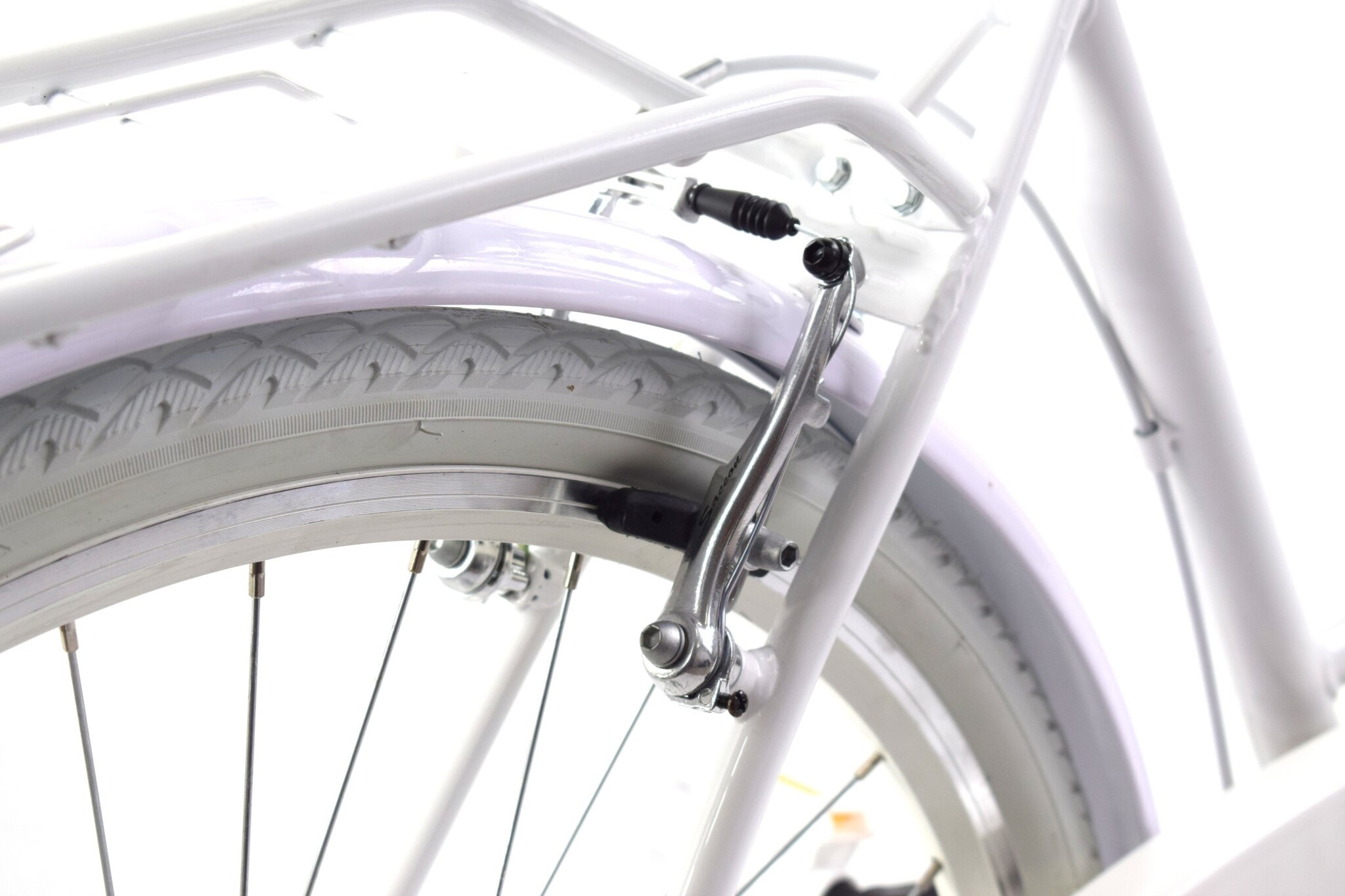 Meisjesfiets - 26 inch - met 7 versnellingen - wit