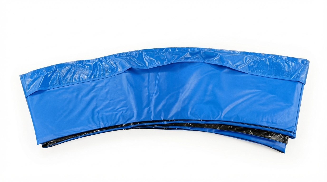 Trampoline rand - beschermrand - rechthoek - 180x270 cm - blauw