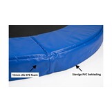 Trampoline rand - beschermrand - rechthoek - 180x270 cm - blauw