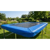 Trampoline rand - beschermrand - rechthoek - 180x270 cm - blauw