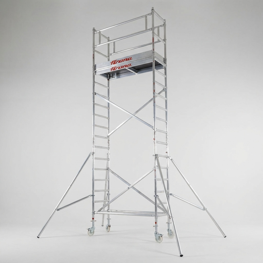 Rolsteiger - 75x180 cm - aluminium - werkhoogte 7,4 m