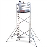 Rolsteiger - 75x180 cm - aluminium - werkhoogte 6,4 m