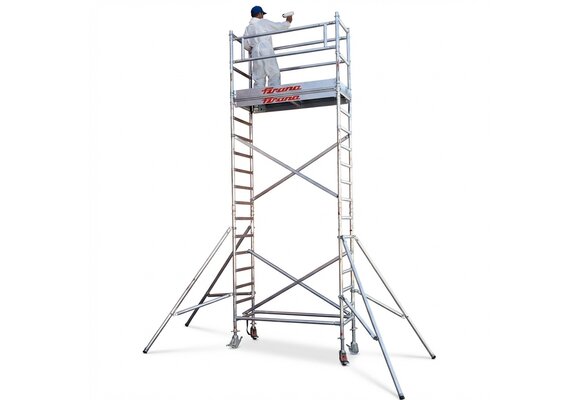 Rolsteiger - 75x180 cm - aluminium - werkhoogte 6,4 m