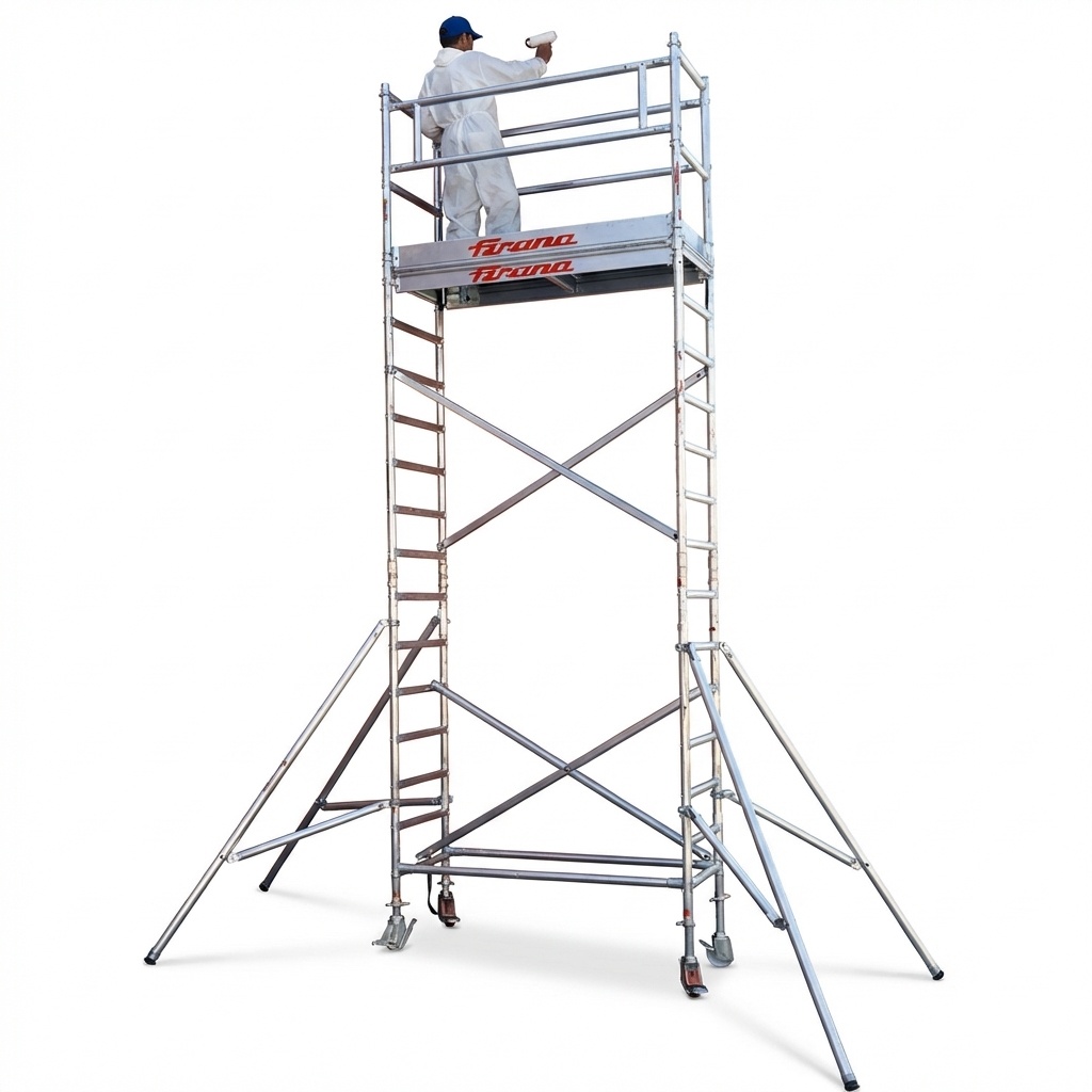 Rolsteiger - 75x180 cm - aluminium - werkhoogte 6,4 m