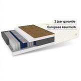 Matras 200x200 pocketvering - 7 zone, 22cm H3/H4