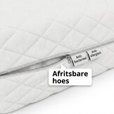 7 zone matras thermoplastisch 200x200 cm Wit