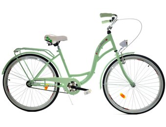 Meisjesfiets 26 inch stevig model mintgroen van Dallas Bike