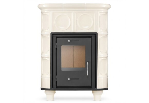 Tegelkachel - houtkachel - 8kW - KRIS MORIS - beige