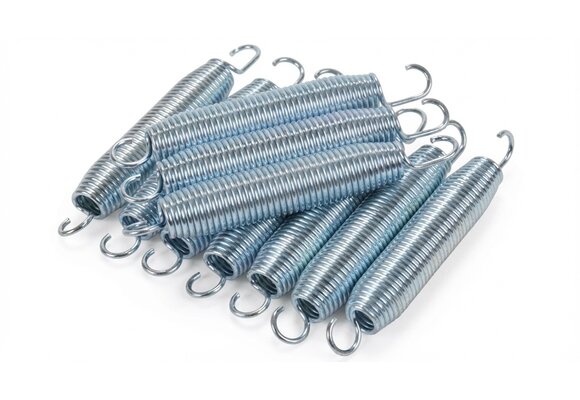 Trampoline veren set 72 stuks - 16,5 cm lang