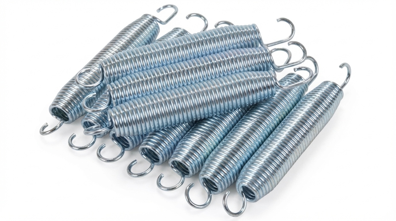 Trampoline veren set 72 stuks - 16,5 cm lang