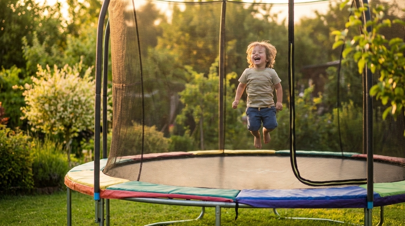 Trampoline veren set 72 stuks - 16,5 cm lang