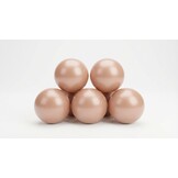 Ballenbak ballen goudroze (70mm) 1000 stuks