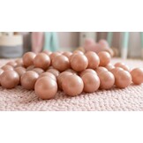 Ballenbak ballen goudroze (70mm) 1000 stuks