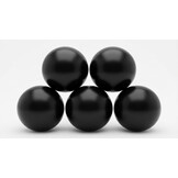 Ballenbak ballen zwart (70mm) 1000 stuks