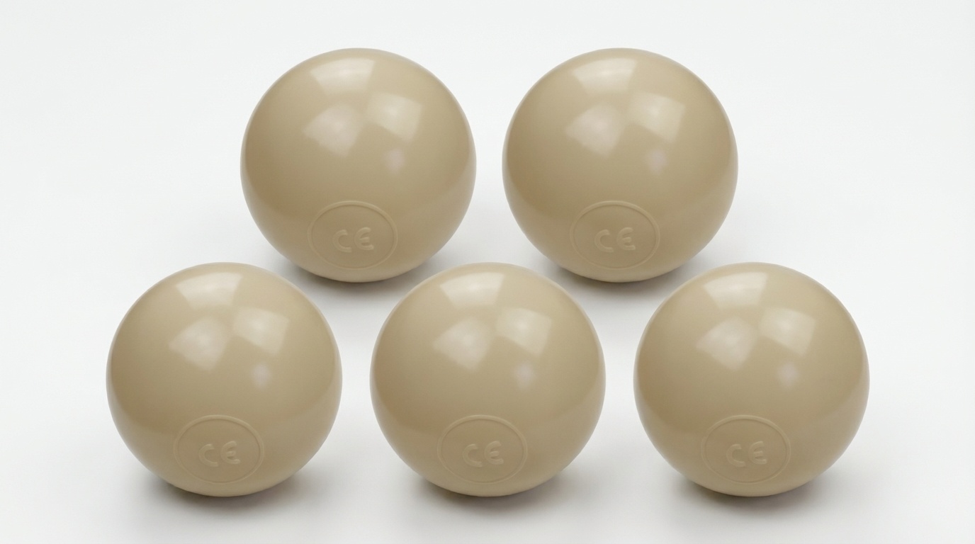 Ballenbak ballen beige (70mm) 1000 stuks