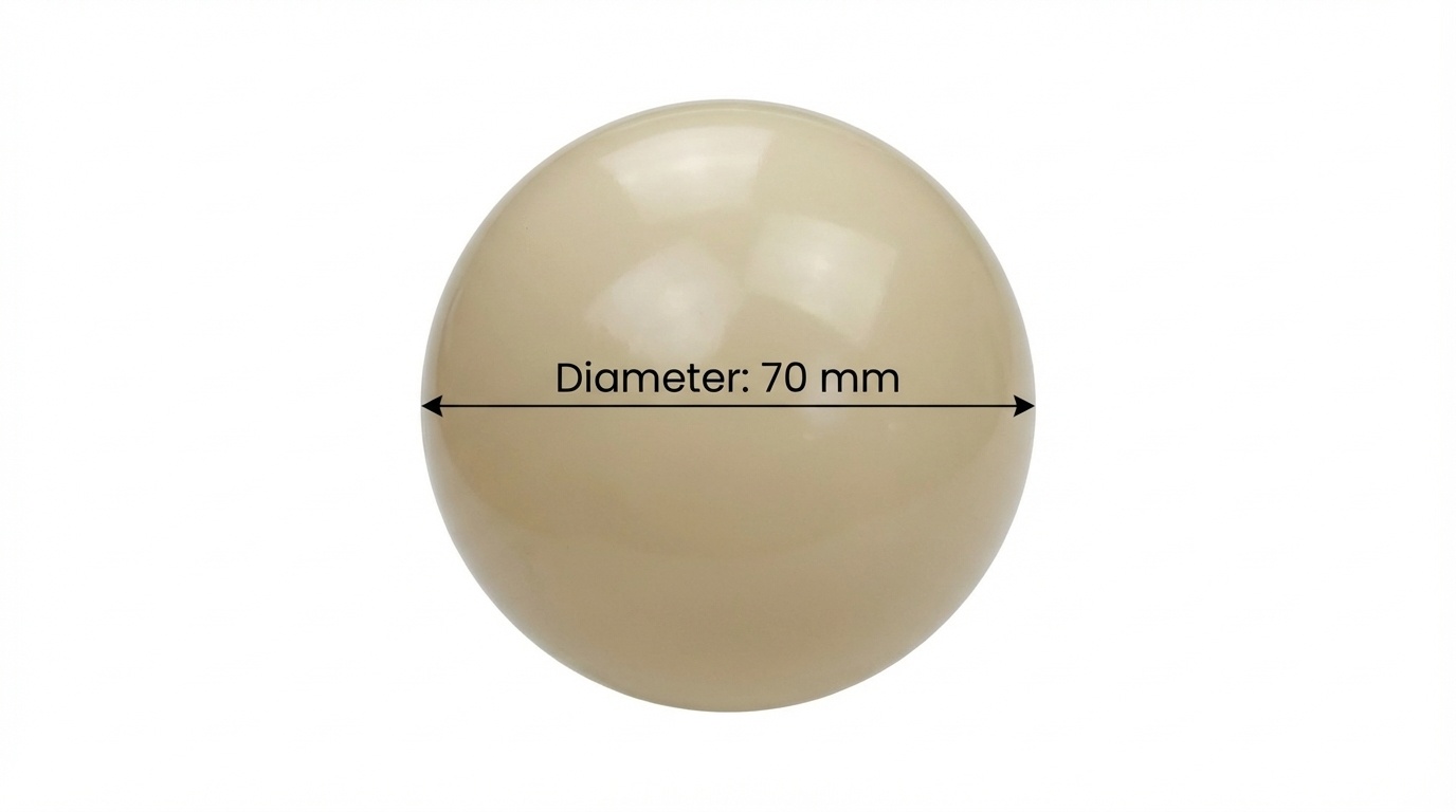 Ballenbak ballen beige (70mm) 1000 stuks