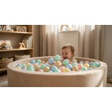 Ballenbak ballen beige (70mm) 1000 stuks