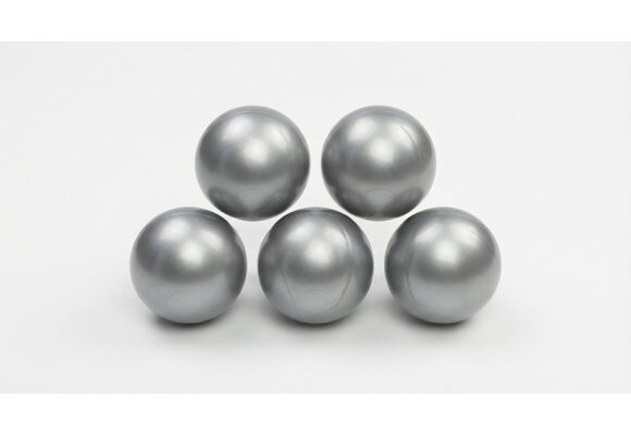 Ballenbak ballen zilver (70mm) 1000 stuks