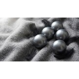 Ballenbak ballen zilver (70mm) 1000 stuks