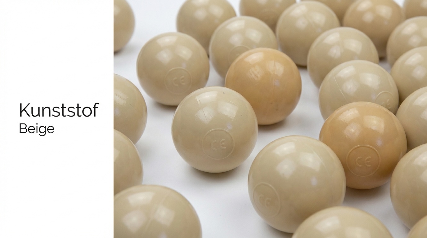 Ballenbak ballen beige (70mm) 100 stuks