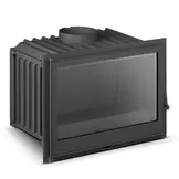 Inbouwhaard - 11,9 kW - FERGUSS FGS LUX 18 - met CDP - zwart