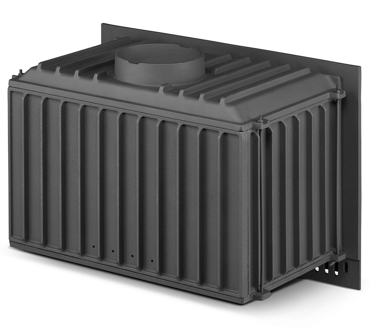 Inbouwhaard - 11,9 kW - FERGUSS FGS LUX 18 - met CDP - zwart