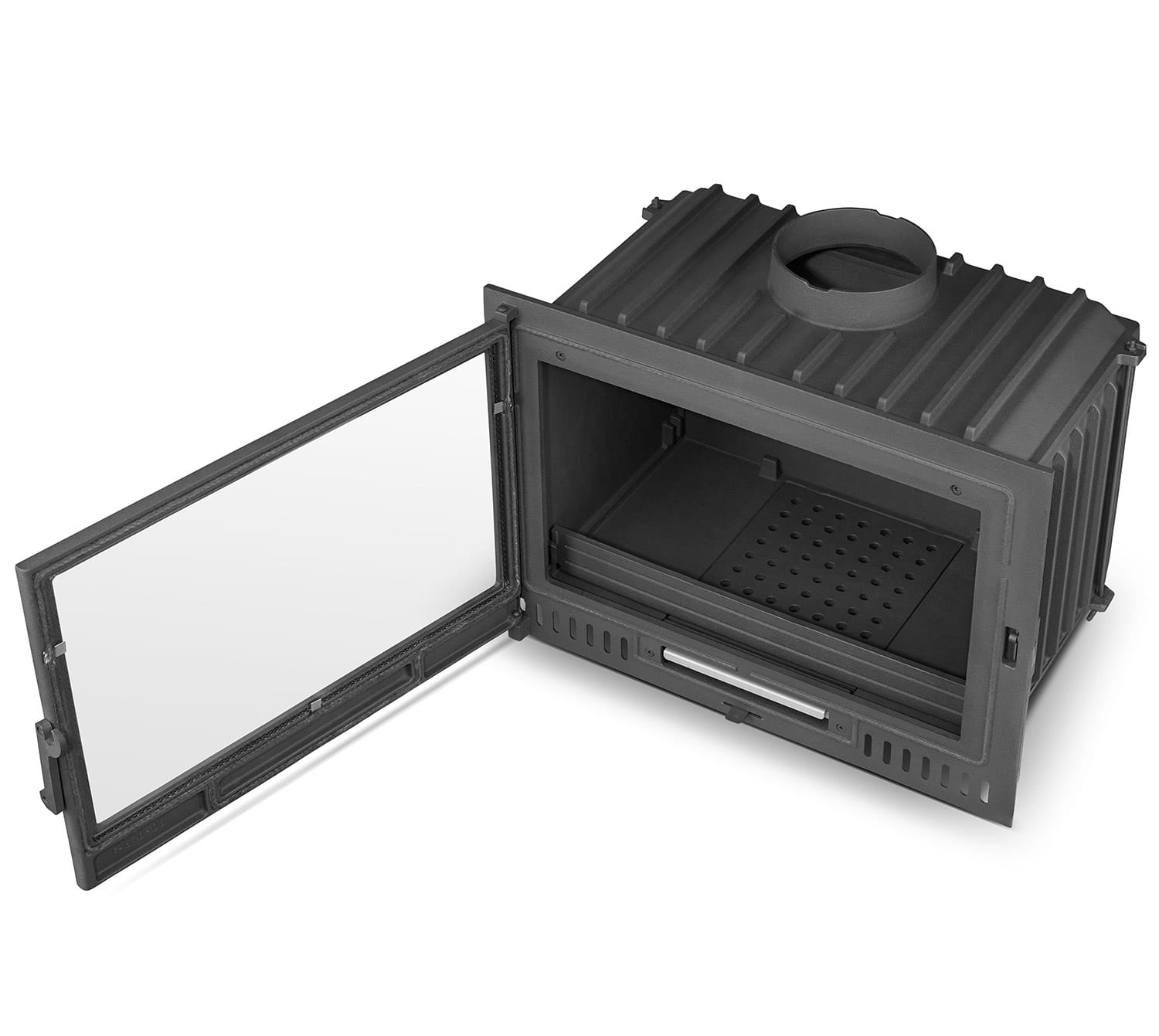 Inbouwhaard - 11,9 kW - FERGUSS FGS LUX 18 - met CDP - zwart