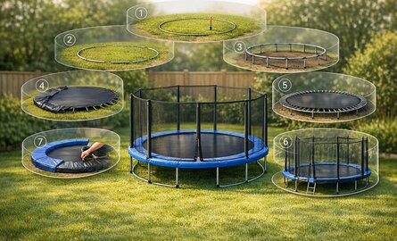 Hoe zet je een trampoline in 7 stappen op?