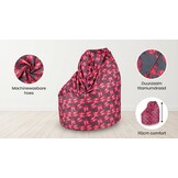 Zitzak 110cm stof design