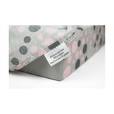 Kinder slaapbank set - logeermatras - sofa - 170 x 100 x 8 - slaapbank - roze - poesjes