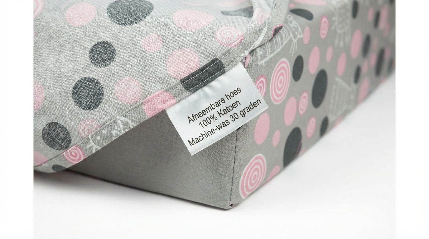 Kinder slaapbank set - logeermatras - sofa - 170 x 100 x 8 - slaapbank - roze - poesjes