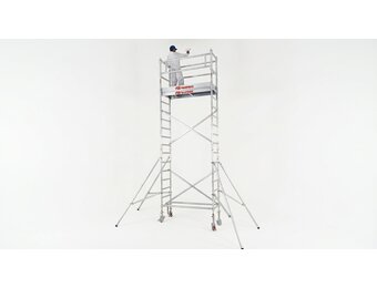 Rolsteiger - 75x180 cm - aluminium - werkhoogte 4,4 m