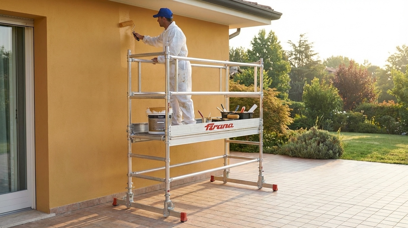 Rolsteiger - 75x180 cm - aluminium - werkhoogte 4,4 m