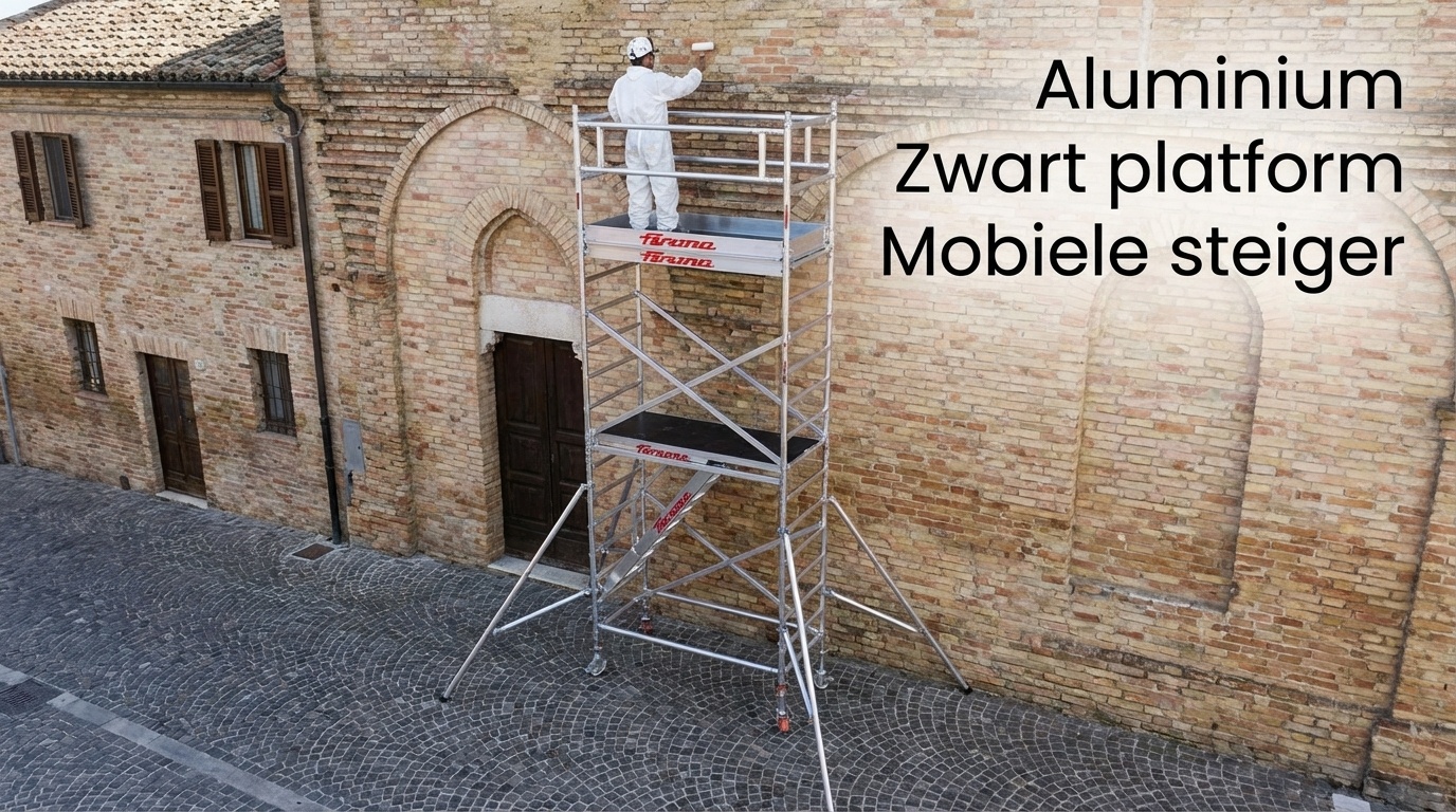 Rolsteiger - 75x180 cm - aluminium - werkhoogte 4,4 m