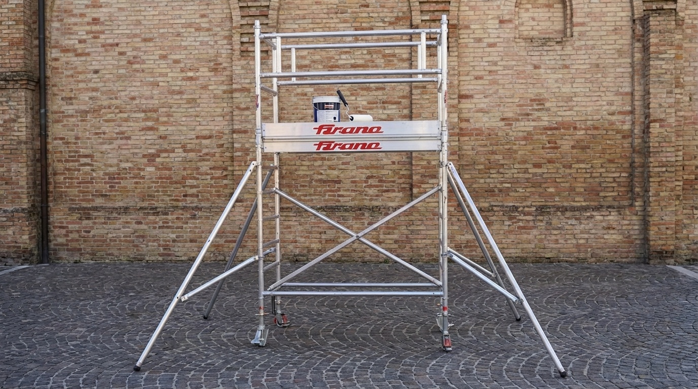 Rolsteiger - 75x180 cm - aluminium - werkhoogte 4,4 m