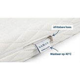 Schuimmatras 140x200 H2/H3 - 15cm dik, 7 zones, HR schuim
